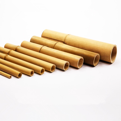 Tamaño personalizado Moso natural puro palo de bambú seco Moso sólido palo de bambú para construcción o decoración