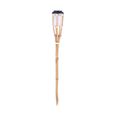 antorcha de bambú natural del 115cm colorida para la celebración exterior del festival del partido de Luau
