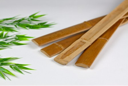 Listones de bambú gruesos de bambú naturales de la materia prima de Moso para la artesanía de la decoración
