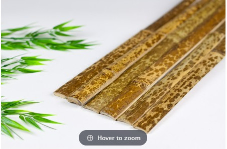 Listones de bambú gruesos de bambú naturales de la materia prima de Moso para la artesanía de la decoración