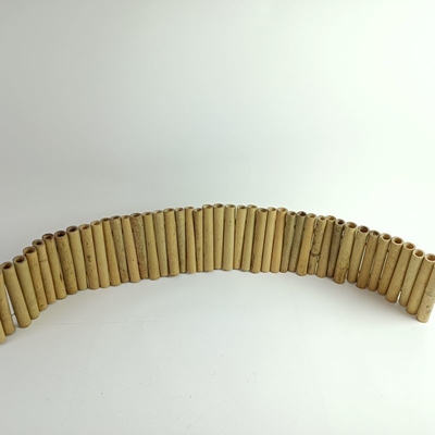 los 20x100cm Cane Bamboo Edging Border Fence para el pequeño balcón del jardín decorativo