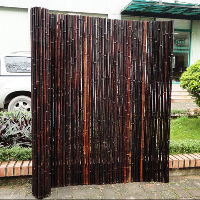 Cerca de bambú pintada material de bambú natural Privacy Garden Border de Panels Rolled Bamboo de la cerca