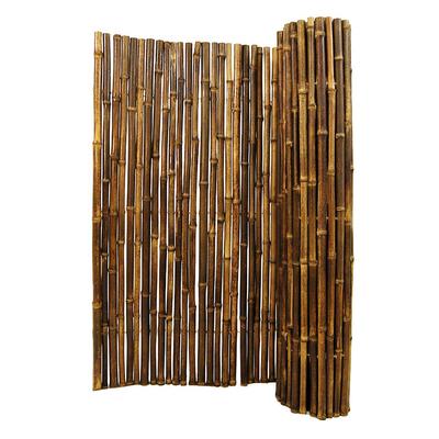 Cerca de bambú pintada material de bambú natural Privacy Garden Border de Panels Rolled Bamboo de la cerca