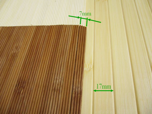 Listones de bambú gruesos de bambú naturales de la materia prima de Moso para la artesanía de la decoración