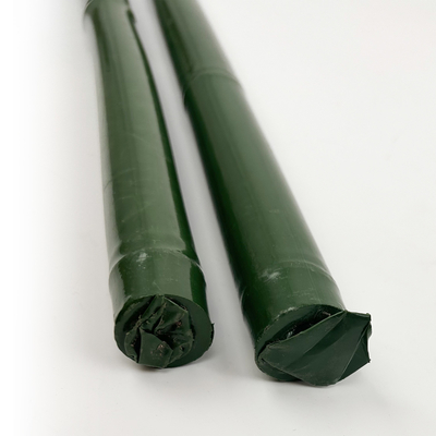 verde postes de bambú de la longitud de los 40cm los 60cm los 90cm el 120cm que pintan verde