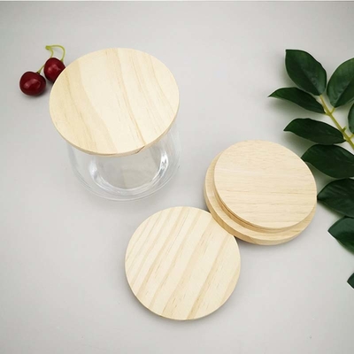 Tarro del almacenamiento de la comida con la tapa de bambú para el caramelo, galleta, arroz, azúcar, harina, pastas, nueces