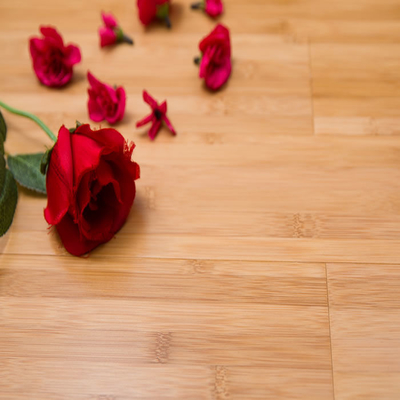 suelo de madera natural del suelo de bambú sólido superficial liso de 15m m