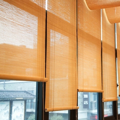 1.8m persianas de bambú Decoración para el hogar Ventana de bambú Roller Up Persianas romanas