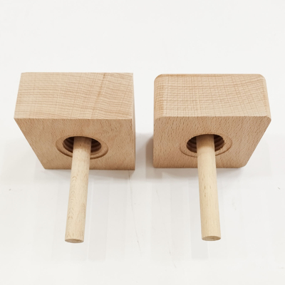 Tapón de difusor de aceite esencial de madera Aromaterapia de madera Tapón de difusor de aceite esencial de automóvil para el dormitorio de la oficina en el hogar