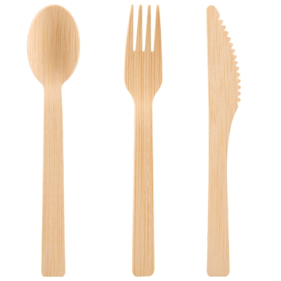 Artículos de mesa de bambú elegantes, sostenibles, ecológicos y duraderos para comer