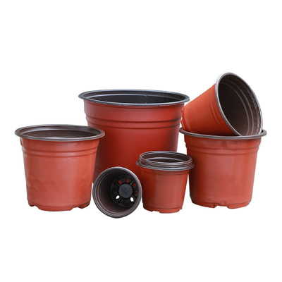 Maceta de plástico duradero, contenedor de plantas ligero y versátil