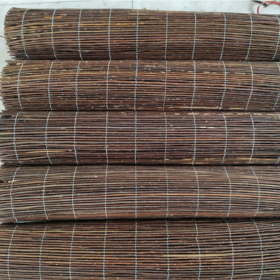 Estimado para el medio ambiente, verde, natural, cerco de sauce, tratamiento térmico, marco de madera, estilo vícara