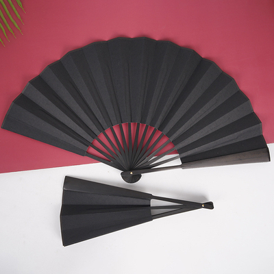 Ventiladores plegables estilo chino Ventiladores portátiles de bambú para la fiesta de baile de bodas